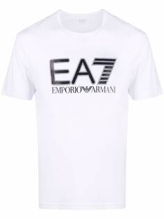 Ea7 Emporio Armani футболка с логотипом