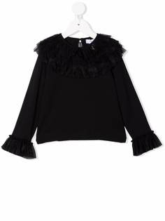 Monnalisa футболка с оборками