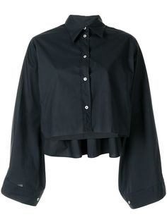 MM6 Maison Margiela укороченная рубашка