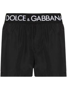 Dolce & Gabbana плавки-шорты с логотипом