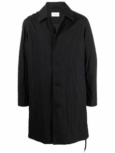 Craig Green однобортное пальто со шнуровкой