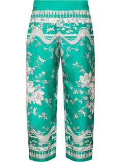 Emilio Pucci Rugiada print trousers