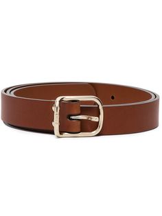 Chloé engraved logo buckle belt