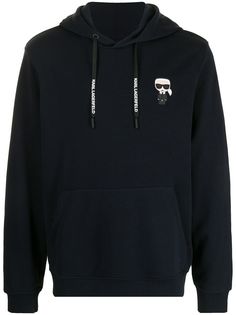 Karl Lagerfeld худи с нашивкой Karl
