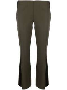 P.A.R.O.S.H. flared wool trousers