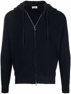 Altea zip-up chunky-knit hooded jumper