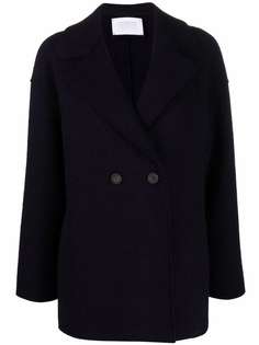 Harris Wharf London double-breasted short wool coat