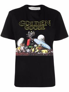 Golden Goose logo-print T-shirt