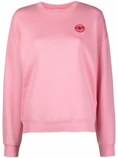 Closed logo-patch crew-neck sweatshirt