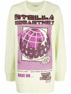 Stella McCartney graphic-print cotton sweatshirt