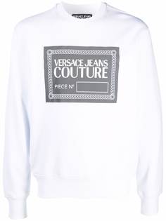 Versace Jeans Couture logo-print cotton sweatshirt