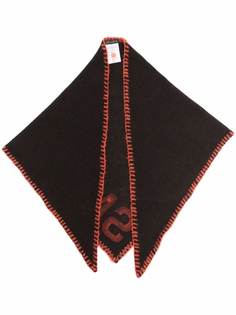 Faliero Sarti шарф с вышивкой