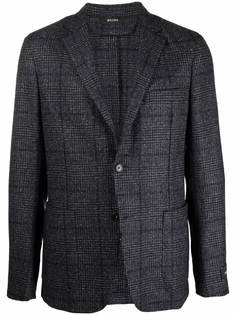Z Zegna пиджак в клетку