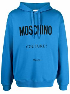 Moschino худи с логотипом