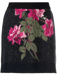 Blumarine юбка мини вязки интарсия