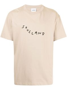 Soulland футболка с логотипом