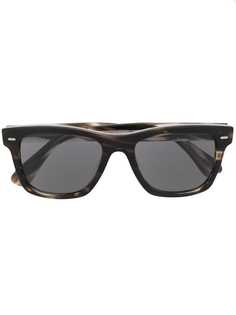 Oliver Peoples солнцезащитные очки Oliver в квадратной оправе