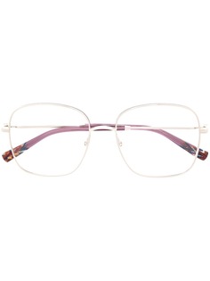 MISSONI EYEWEAR очки в массивной квадратной оправе