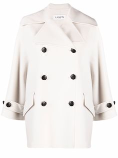 LANVIN двубортный тренч