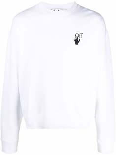 Off-White толстовка с логотипом Arrows