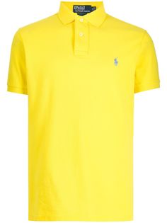 Polo Ralph Lauren рубашка поло с вышивкой