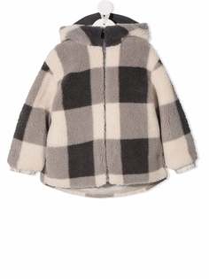 Il Gufo клетчатая куртка на молнии