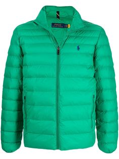 Polo Ralph Lauren пуховик с вышитым логотипом