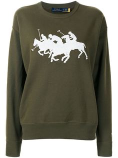 Polo Ralph Lauren толстовка с вышивкой Polo Match