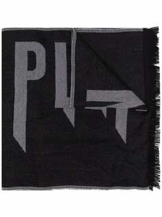 Philipp Plein шерстяной шарф с логотипом