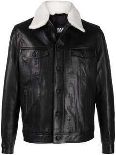 Karl Lagerfeld куртка с меховым воротником