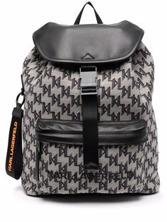 Karl Lagerfeld жаккардовый рюкзак K/Monogram