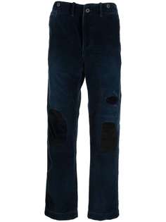 Ralph Lauren RRL вельветовые брюки Harrington прямого кроя