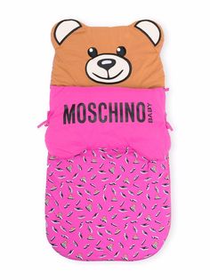 Moschino Kids спальный конверт Teddy Bear