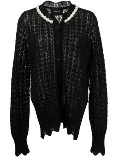 Simone Rocha кардиган с фестонами