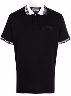 Versace Jeans Couture рубашка поло с логотипом