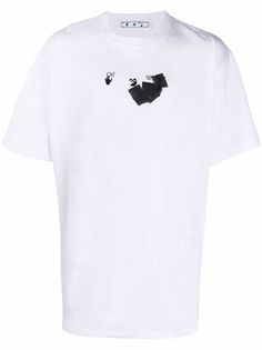 Off-White футболка с логотипом Arrows