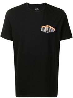 Armani Exchange футболка с логотипом