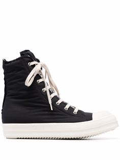 Rick Owens DRKSHDW высокие кеды на шнуровке