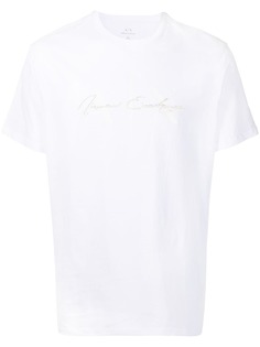 Armani Exchange футболка с логотипом