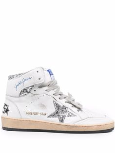 Golden Goose кеды с нашивкой