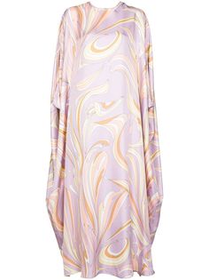 Emilio Pucci Vortici swirl print kaftan