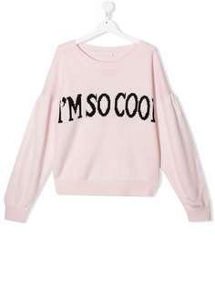 Monnalisa джемпер вязки интарсия