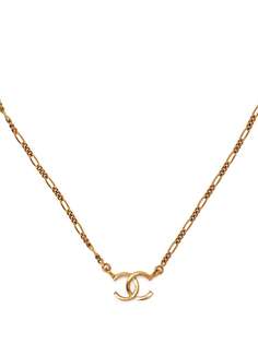 Chanel Pre-Owned колье 1980-х годов с логотипом CC