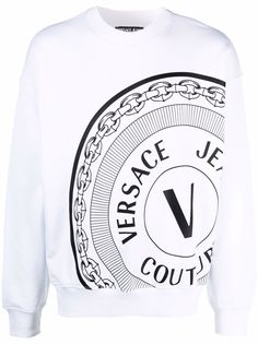Versace Jeans Couture толстовка с логотипом