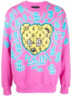 Philipp Plein толстовка с принтом Money