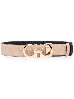 Salvatore Ferragamo двусторонний ремень Gancini