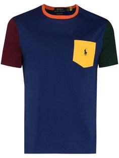 Polo Ralph Lauren футболка Polo Pony в стиле колор-блок