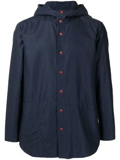 Kiton рубашка Mariano с капюшоном