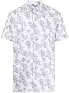 Karl Lagerfeld рубашка с короткими рукавами и цветочным принтом
