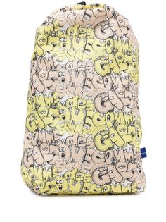 Comme Des Garçons Shirt рюкзак с логотипом из коллаборации с Kaws